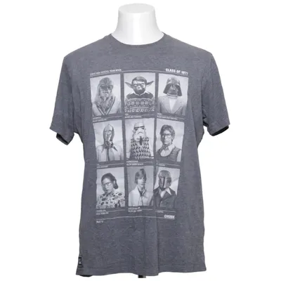 T-shirt (Gray) from Chunk Clothing CO Cotton, Polyester