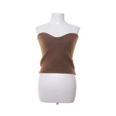 Tube top (Brown) from Zara Polyester, Alpaca wool, Polyamide, Wool, Elastane