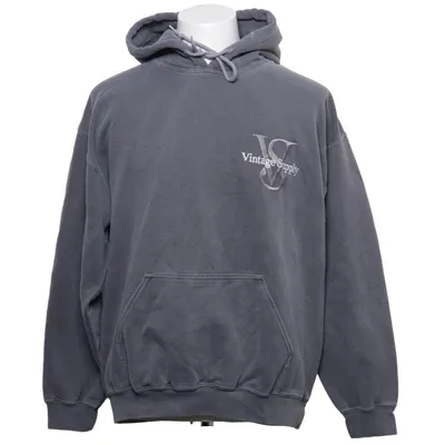 Hoodie (Gray) from Vintage Supply Cotton, Polyester