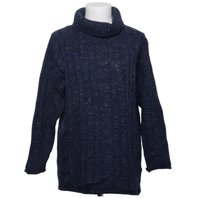 Sweater (Blue) from Another Woman Acrylic, Viscose, Wool