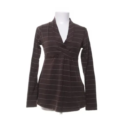 Mammatopp (Brun, Vit) från H&M Mama Bomull, Elastan, Polyester
