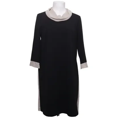 Jurk (Zwart, Beige) van Aqua Elastaan, Polyester