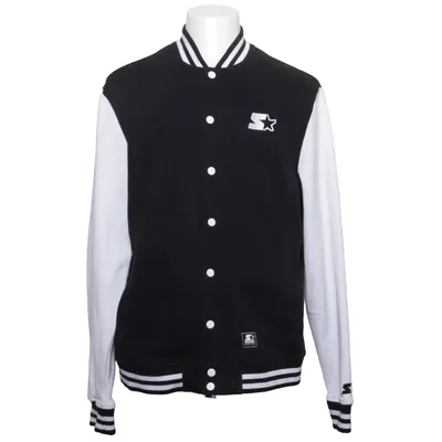 Veste universitaire (Noir, Blanc) de Starter Black Label Coton, Polyester