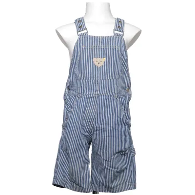 Hängselshorts (Blå, Vit) från Steiff Bomull