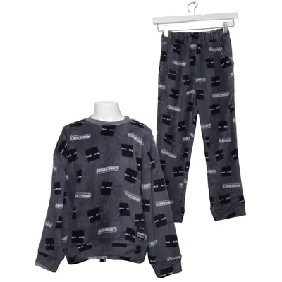 Pajamas (Gray, Multicolored) from Minecraft Polyester, Polyurethane
