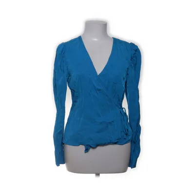 Omlottblus (Blå) från & Other Stories Viskos