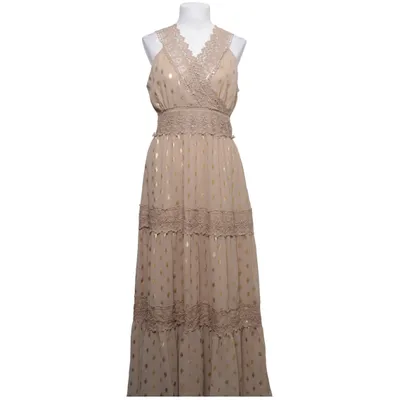 Robe longue (Beige, Or) de Sheilay