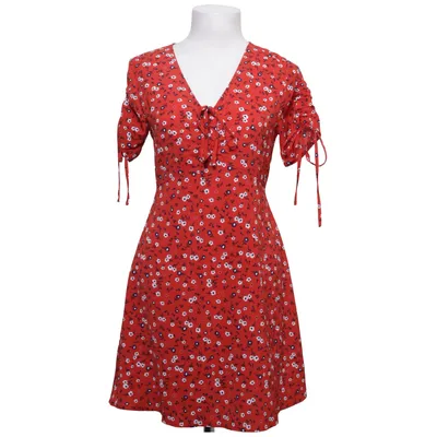 Klänning (Röd, Flerfärgad) från NLW Polyester