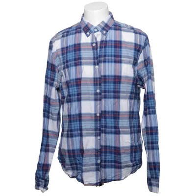 Overhemd (Blauw, Wit, Rood) van Dobber Katoen