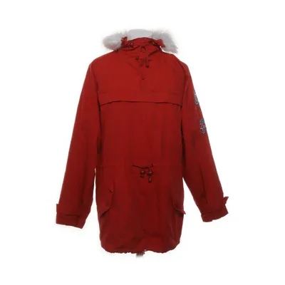 Anorak (Red, White) from Five Seasons Cotton, Polyester