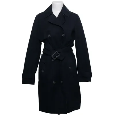Trenchcoat (Zwart) van Gap Katoen, Polyester