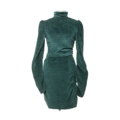 Jurk met col (Groen) van Fashion Union Polyester