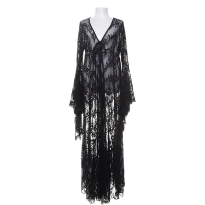 Dressing gown (Black) from Killstar Elastane, Nylon