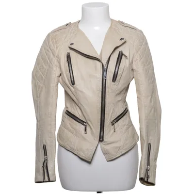 Bikerjacka (Beige) från Jofama Skinn, Polyester