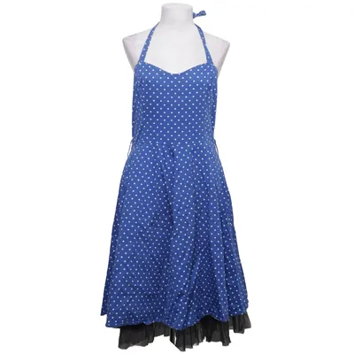 Robe dos-nu (Bleu, Blanc) de Hearts & Roses Coton, Élasthane