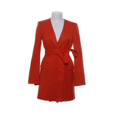 Omlottklänning (Röd) från Zara Woman Elastan, Polyester