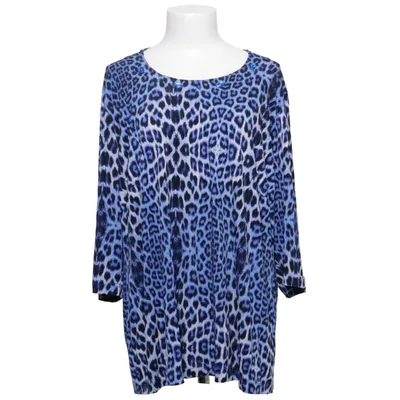 Top (Blau, Schwarz) von Couture Line Elasthan, Polyester