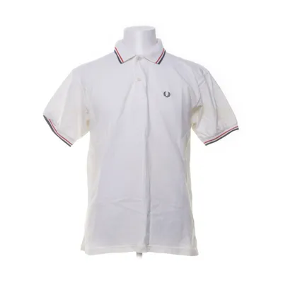 Polo shirt (White, Blue, Red) from Fred Perry Cotton