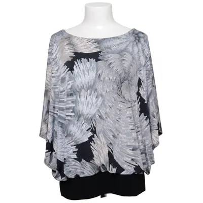 Top (Gray, Black, White) from Carmela Elastane, Polyester