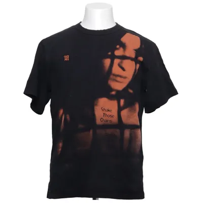 T-shirt (Svart, Orange) från Misbhv Bomull