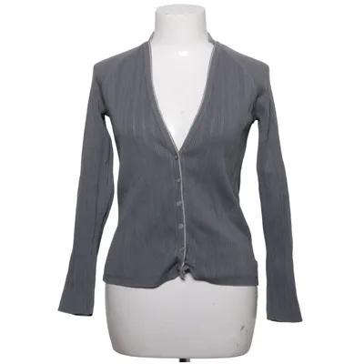 Cardigan (Grijs) van Bisón Katoen, Elastaan, Polyamide