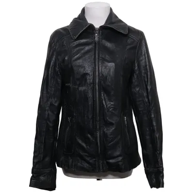 Veste en cuir (Noir) de Jobis