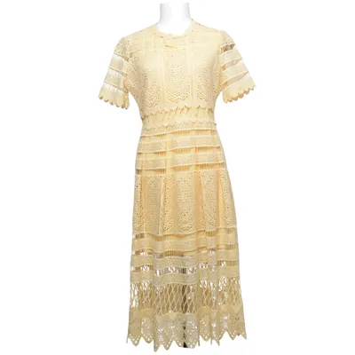 Robe (Jaune) de Maje Polyester, Viscose