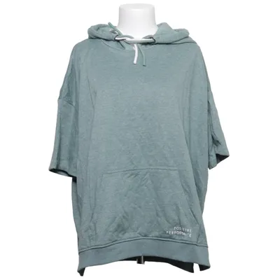 Short sleeve hoodie (Green) from Gina Cotton, Polyester