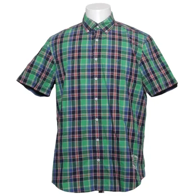 Kortärmad skjorta (Grön, Blå, Röd, Vit) från Daniel Hechter Bomull