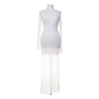 Maxi jurk (Wit) van Zara Polyester