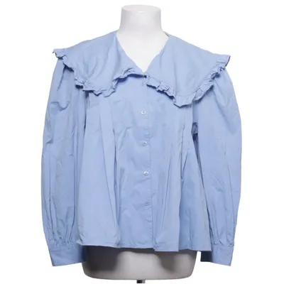 Blouse (Bleu) de Zara Coton