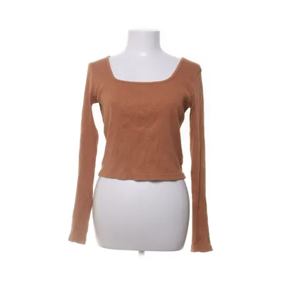 Top (Brun) fra Uniqlo Bomuld, Elastan