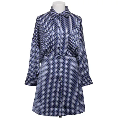 Blousejurk (Blauw, Zwart, Wit) van H&M Polyester