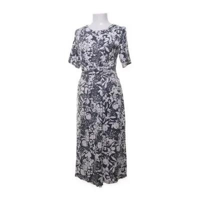 Wrap dress (White, Black) from Ilse Jacobsen Elastane, Viscose