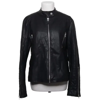 Bikerjack (Zwart) van Esmara Polyester, Viscose