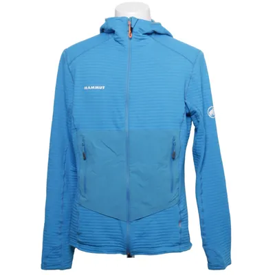 Sweat à capuche (Bleu) de Mammut Élasthane, Polyamide, Polyester