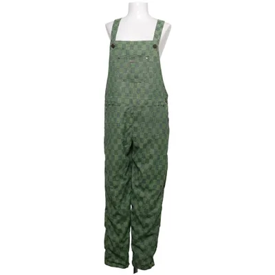 Dungarees (Green, Black) from D'antunes Cotton, Wool