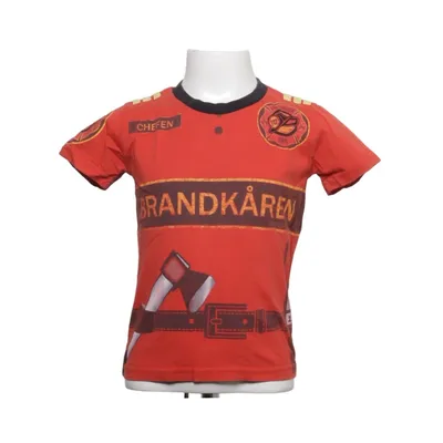 T-shirt (Rot) von Den Goda Fen Bio-Baumwolle