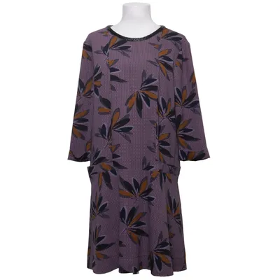 Jurk (Lila, Meerkleurig) van Essentiel Antwerp Polyester, Viscose