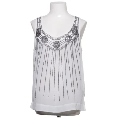 Tank Top (White, Black) from Sisters Polyester