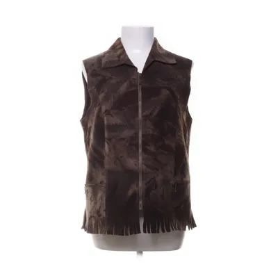 Väst (Brun, Beige) från Voglia Polyamid, Ull