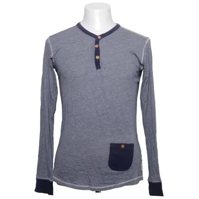 Henley shirt (Blue) from Supremebeing Cotton