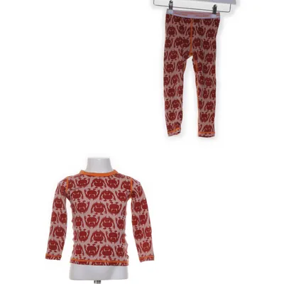 Underställ (Röd, Flerfärgad) från Vossatassar Bomull, Polyamid, Ull