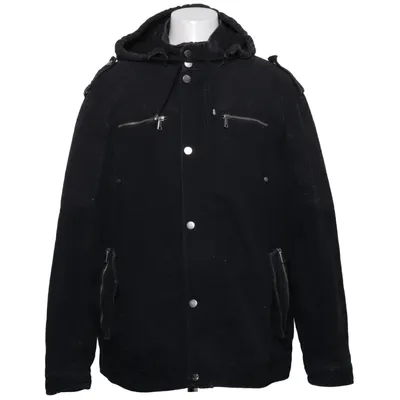 Vinterjacka (Svart) från Black Premium by EMP Bomull, Polyester