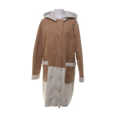 Shearling jas (Bruin) van Primark Polyester, Imitatiebont, Acryl