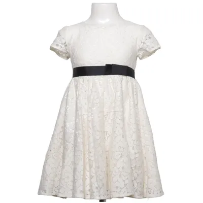 Flower girl dress (White, Black) from Lindex Kids Cotton, Polyamide, Polyester