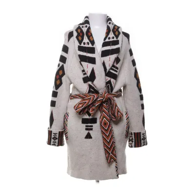 Cardigan (Beige, Multicolored) from Zara Knitwear Acrylic, Elastane, Nylon, Wool