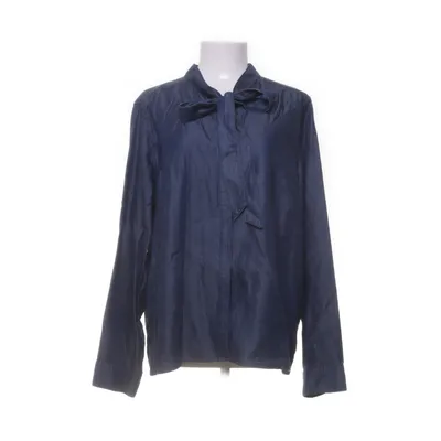 Pussy bow blouse (Blue) from 123 Paris Lyocell