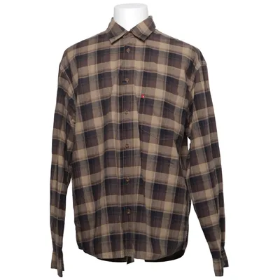 Overhemd (Bruin, Beige) van Big Star Katoen