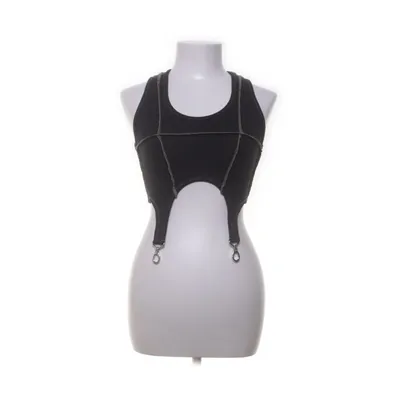 Crop top (Black) from The Ragged Priest Elastane, Cotton